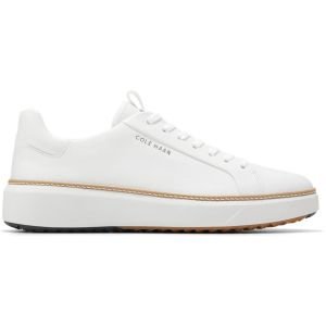 Cole Haan GrandPro Topspin Golf Shoes Optic White/Natural