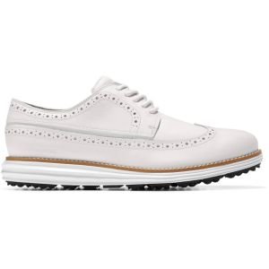 Cole Haan OriginalGrand Wingtip Oxford Golf Shoes Optic White/Natural/Optic White