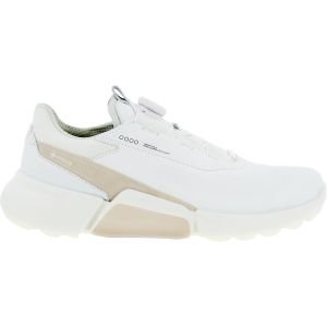 ECCO BIOM H4 BOA Golf Shoes 2023 - White/Gravel