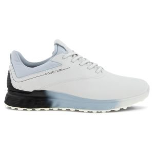 ECCO S-Three Golf Shoes 2023 - White/Black/Air