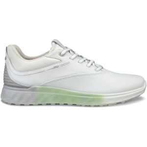 ECCO Womens S-Three Golf Shoes White/Matcha Hero