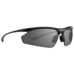 Epoch Eyewear Cadence Black Sunglasses - Polarized Smoke Lens