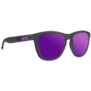 Epoch Eyewear LXE Gray Sunglasses Polarized Purple Mirror Lens