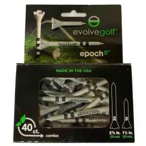 Epoch Performance Golf Tees 2.75" & 1.50" - Carls Golfland Logo