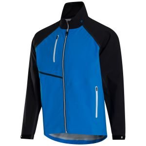 FootJoy HydroTour Golf Rain Jacket - Black/Blue