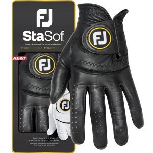 FootJoy StaSof Black Golf Gloves 2022 Packaging