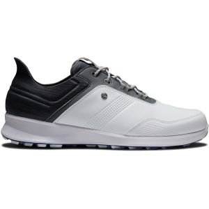 FootJoy Stratos Golf Shoes 2023 - White/Charcoal 50072