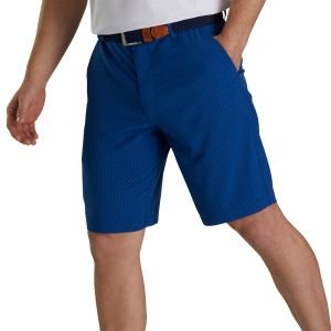 FootJoy Lightweight Tonal Print 9 Inch Golf Shorts - Twilight