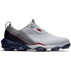 FootJoy Tour Alpha Golf Shoes - White/Grey/Navy 55500