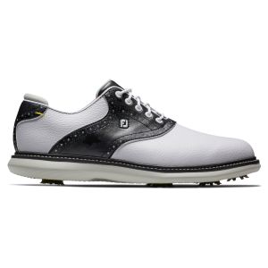 FootJoy Traditions Saddle Golf Shoes 2023 - White/Camo 57928