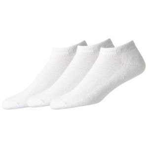 Footjoy Women's ComfortSof Sportlet Golf Socks White 3 Pack 