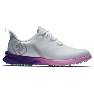 FootJoy Womens Fuel Sport Golf Shoes 2023 - White/Purple 90547