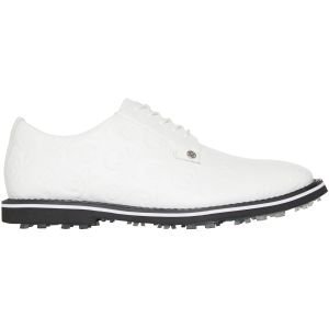 G/FORE Gallivanter Debossed Skull & Tees Leather Golf Shoes Snow/Onyx