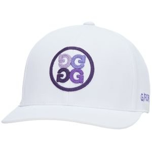 G/FORE Gradient Circle G's Stretch Twill Snapback Golf Hat 