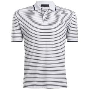 G/FORE Perforated Stripe Golf Polo
