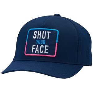 G/FORE Shut Your Face Stretch Twill Snapback Twilight Golf Hat