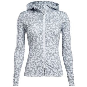G/FORE Women's Floral Print Hooded Full Zip Golf Jacket