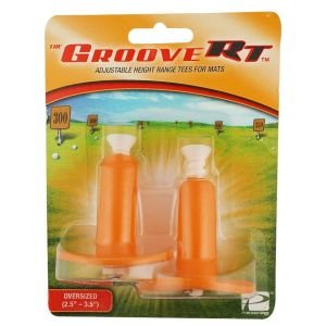 Groove RT Adjustable Golf Range Tees Oversized - 2 Pack