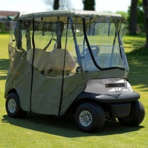 JEF World Of Golf Ultimate Universal Golf Cart Cover Olive