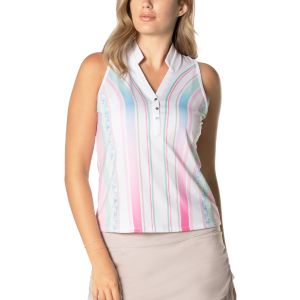 Lucky In Love Womens Deco In Love Golf Tank Top