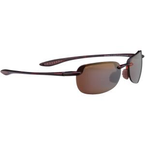 Maui Jim Sandy Beach Polarized Rimless Tortoise Sunglasses HCL Bronze Lens