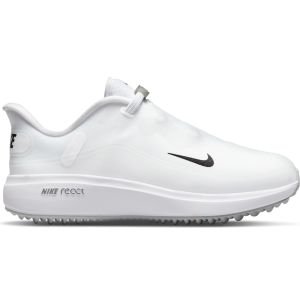 Nike Womens React Ace Tour Golf Shoes White/Light Smoke Grey/Black