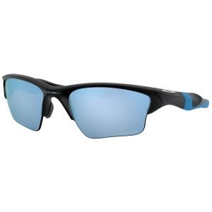 Oakley Half Jacket 2.0 XL Matte Black Sunglasses Prizm Deep Water Polarized Lens