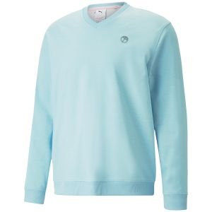 PUMA AP CLOUDSPUN V-Neck Golf Sweater Arnold Palmer Collection