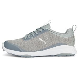 PUMA Fusion Pro Golf Shoes 2023 - Quarry/PUMA Silver/Quarry