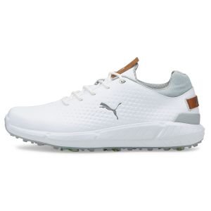 PUMA IGNITE Articulate Leather Golf Shoes PUMA White/PUMA Silver Hero