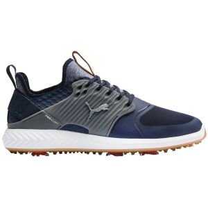 Puma Ignite PwrAdapt Caged Golf Shoes Peacoat/Silver/Quiet Shade 2020