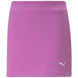 Puma Golf Girls Solid Knit Skort - 01 BRIGHT WHITE - XL
