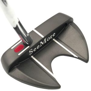 SeeMore Classic Series Black Model T Offset Putter
