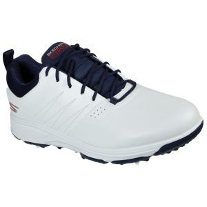 Skechers GO GOLF Torque Pro Golf Shoes - White/Navy