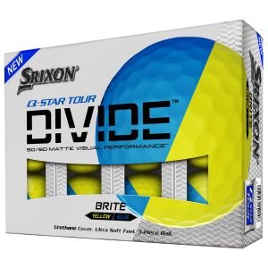 Srixon Q-Star Tour Divide Golf Balls 2021 - YELLOW/BLUE