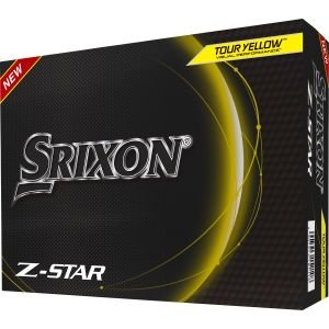 Srixon Z-STAR 8 Yellow Golf Balls Packaging