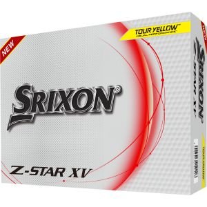 Srixon Z-STAR XV 8 Yellow Golf Balls Box