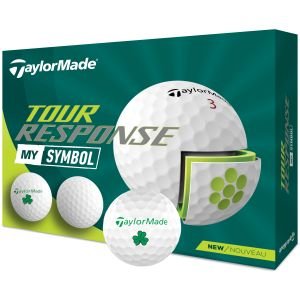 TaylorMade Tour Response My Symbol Clover Golf Balls 2023
