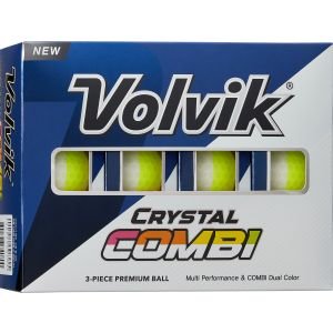 Volvik Crystal Combi Golf Balls 2023