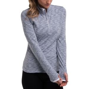 Zero Restriction Women's Shae Zip Mock Golf Pullover
