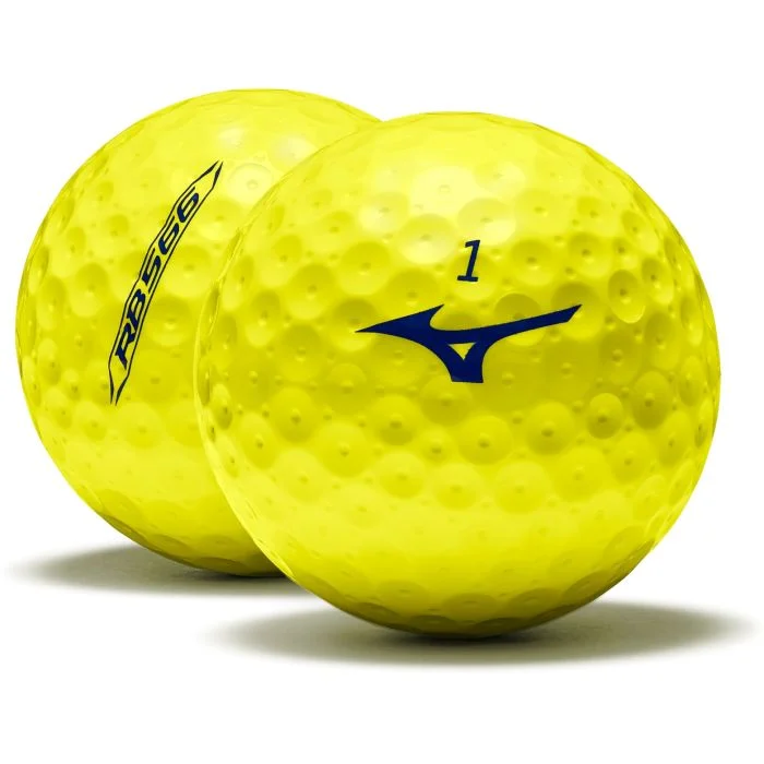 Free Shipping - Mizuno RB 566 Yellow Golf Balls - Carl's Golfland