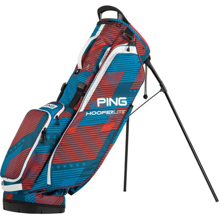 PINGのHoofer Liteスタンドキャディバッグ　トリコロール　未使用品 PING Hoofer Lite Stand Bag - Carl's Golfland