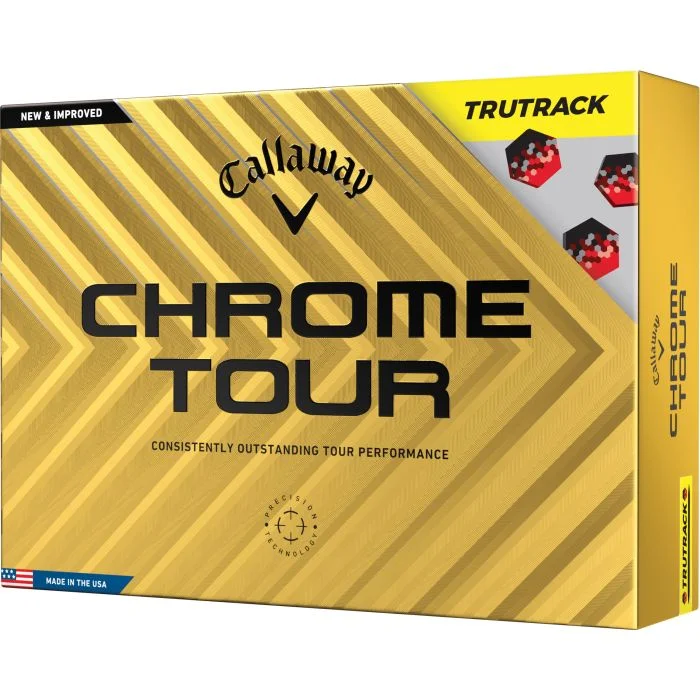 Callaway Chrome Tour TruTrack Yellow Golf Balls - Carl's Golfland Callaway Chrome Tour TruTrack Yellow Golf Balls - Carl's Golfland