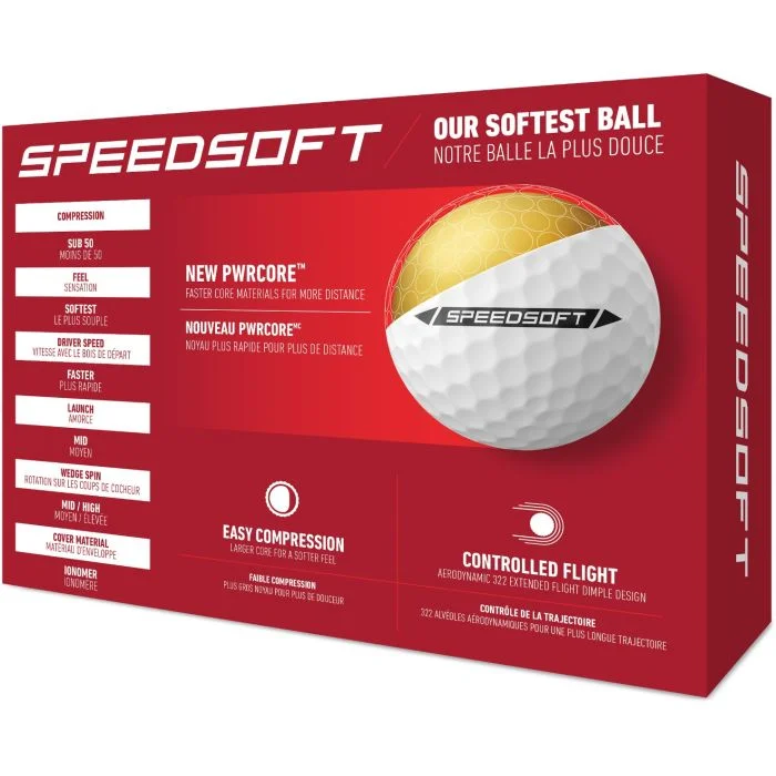 Free Shipping - TaylorMade SpeedSoft Golf Balls - Carl's Golfland