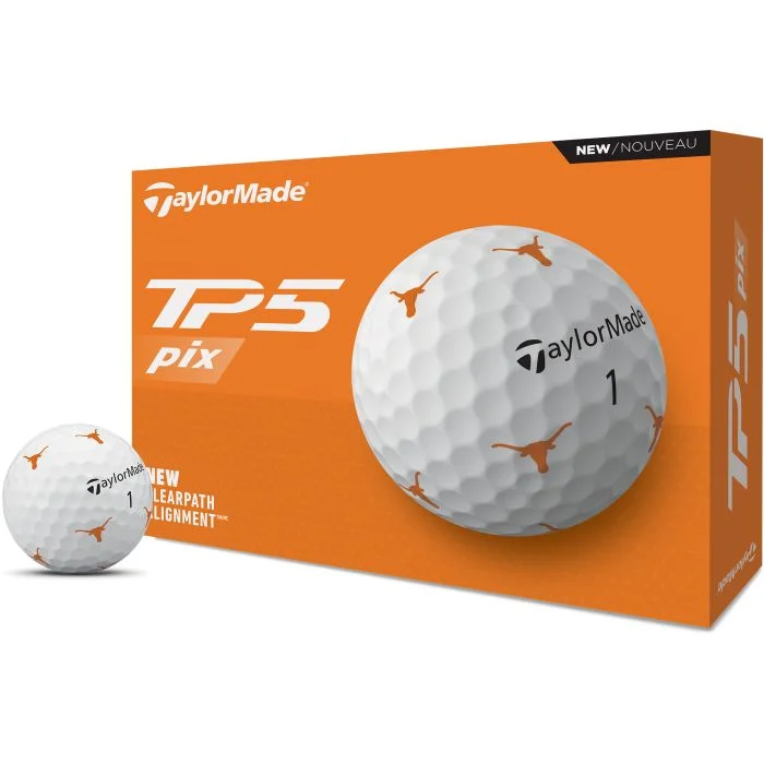 TaylorMade TP5 pix NCAA Colleigate Golf Balls - Carl's Golfland