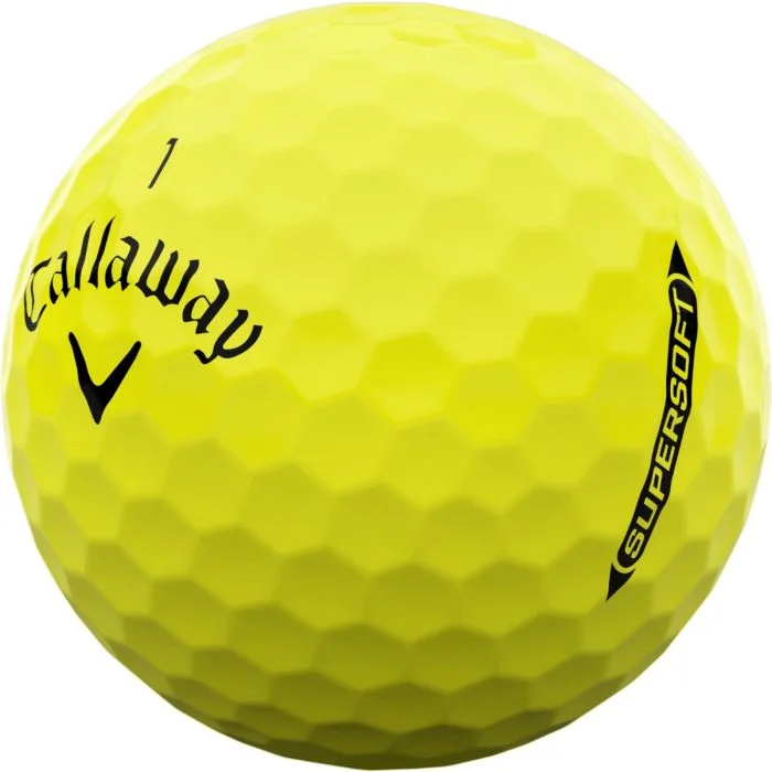 Callaway Supersoft Yellow Golf Balls - Carl's Golfland