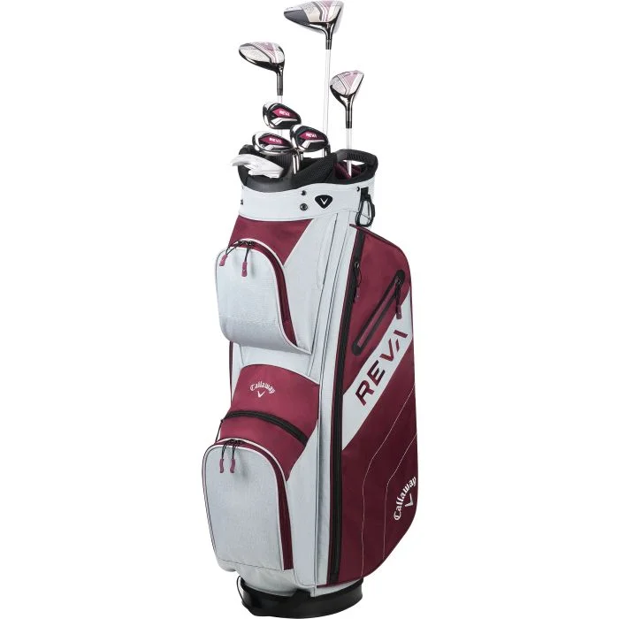 Callaway Women's REVA 8-Piece Cart Bag Complete Golf Package Set