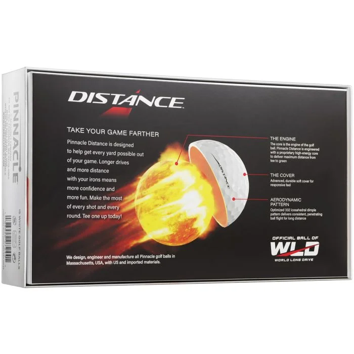 Pinnacle Distance 15 Pack Golf Balls - Carl's Golfland