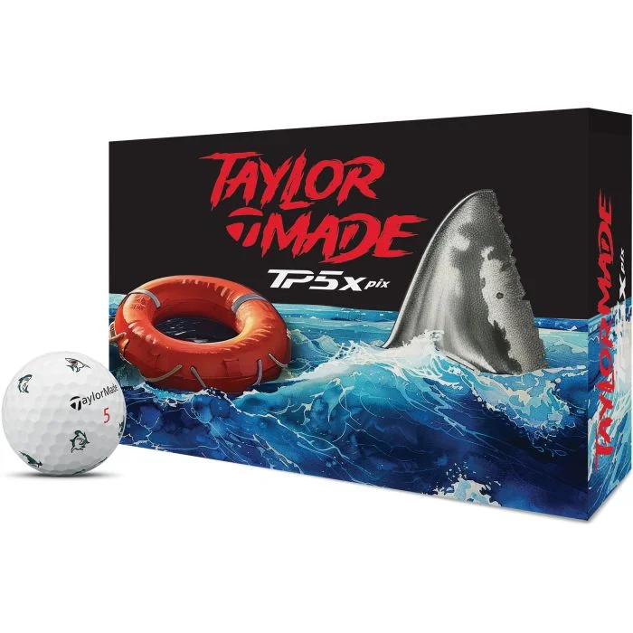 Free Shipping - TaylorMade TP5x pix Sharks Limited Edition Golf