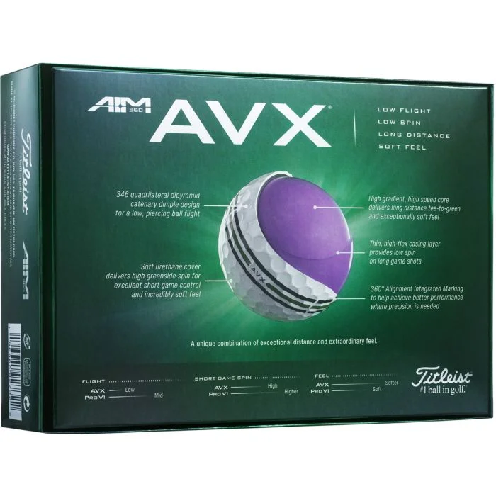 Titleist AVX AIM 360 Golf Balls - Carl's Golfland